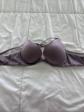 Victoria's Secret Plum Push-Up Bra with Strappy/ Adjustable Back